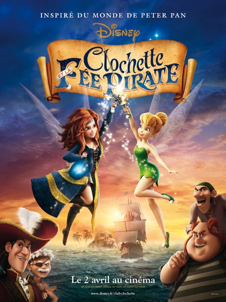 You are currently viewing Clochette et la Fée Pirate bientôt au cinéma – Cadeaux dedans