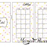 DIY : Les mois de avril, mai et juin sur deux pages et leur intercalaire mensuel à imprimer pour ton agenda (filofax) #12