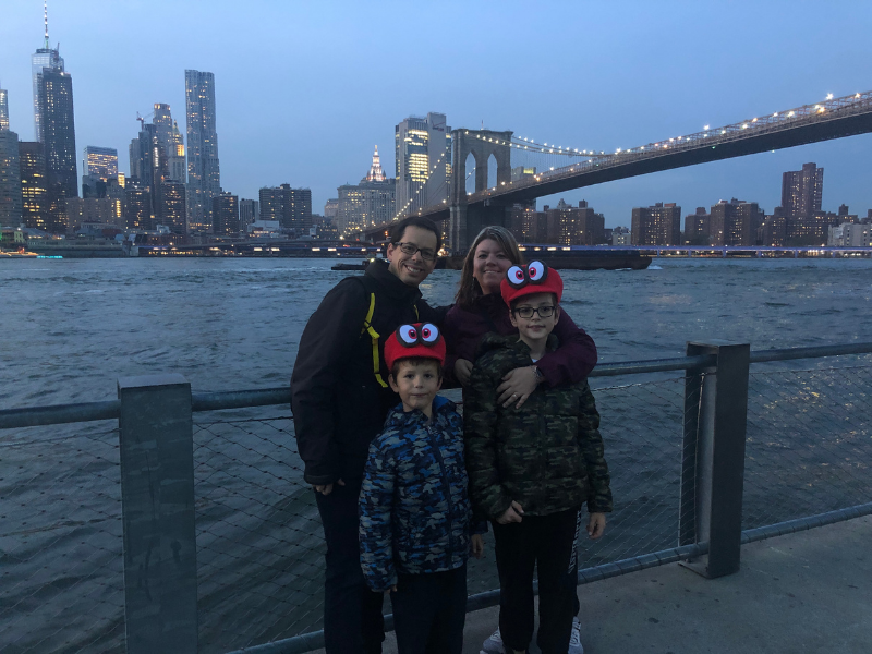 Voyage à New york en famille maman poussinou