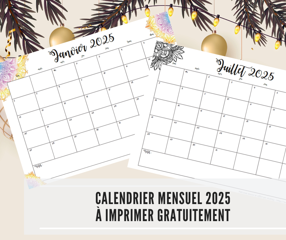 Calendrier Mensuel 2025 Imprimer Gratuitement Maman Poussinou Blog Calendrier Mensuel 2025 Imprimer Gratuitement Maman Poussinou Blog