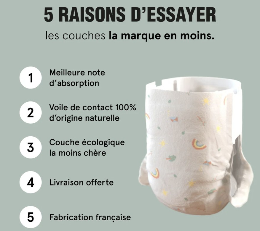 abonnement couches bébé abonnement couches bébé : 5 raisons d'essayer les couches La marque en moins